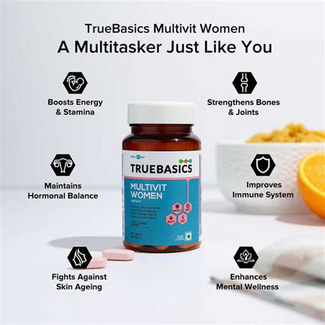 TrueBasics Multivit Women, 90 tablet(s) - NutraC - Health & Nutrition Store