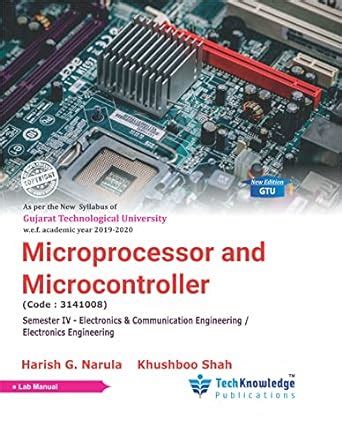 Buy Microprocessor and Microcontroller For GTU B.E. E &TC Engineering ...