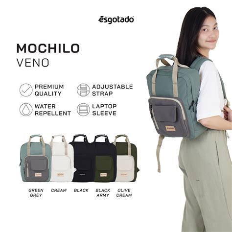 Jual Esgotado Tas Ransel Wanita Pria Kanvas - New Mochilo Veno ...