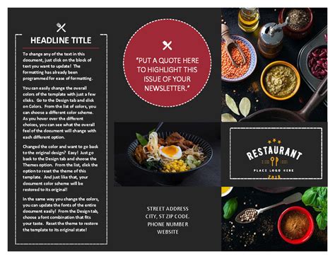 Imp sub - resturant management system references - HEADLINE TITLE To ...