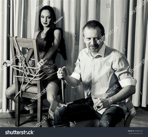 Man Woman Sadist Masochist Difficult Relations Stock Photo 784854244 ...