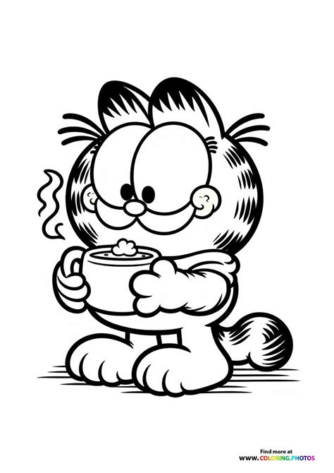 Free Garfield Movie Coloring Pages | Download & Print for Kids