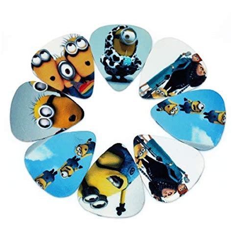 GRAB IT 10pcs/Lot 1.0mm thickness small yellow people, pedal guitar ...