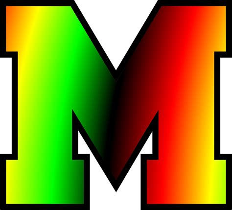 Letter M Clip Art