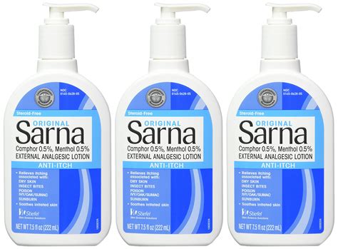 Sarna Sensitive Anti-Itch Lotion, 7.5 Oz