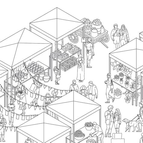 Farmer's Market 5/6 Aerial View