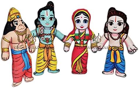 Buy VRINDAVANBAZAAR.COM Lord Rama's Family (Sita, Rama, Lakshmana and ...