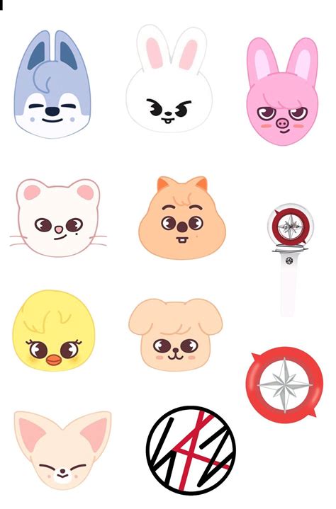 Stray Kids SKZOO Stickers - Etsy in 2024 | Kids doodles, Kids zoo, Cute ...