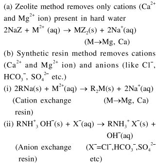 In comparison to the zeolite process for the removal of permanent ...