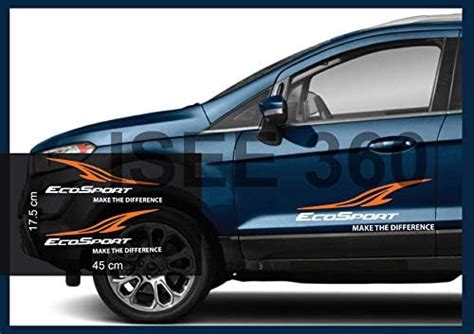 ISEE 360® Make The Difference Ford Ecosport Car Stickers Exterior ...