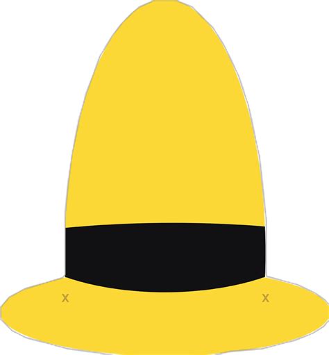 Curious George Printable Hat | Peacock TV | Curious george, George hats ...