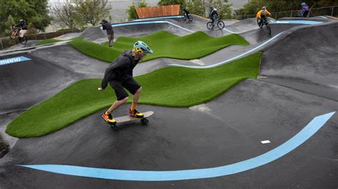 Orange County’s first pump track welcomes riders in San Clemente ...