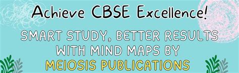 Meiosis Publications CBSE Mind Maps For Science Class 10