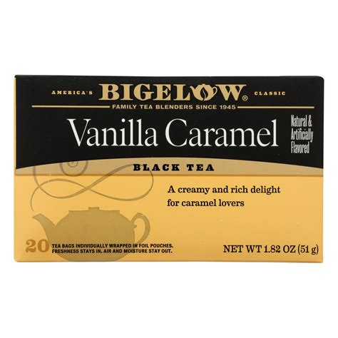 Bigelow Tea Tea - Chai Vanilla - Case Of 6 - 20 Bag