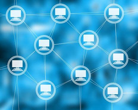 Computer Network Types Vector Image 的图像结果