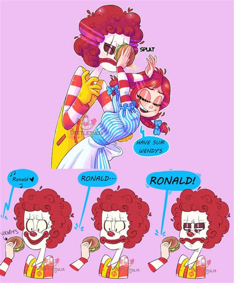Ronald and Wendy by Beetlejulia on DeviantArt