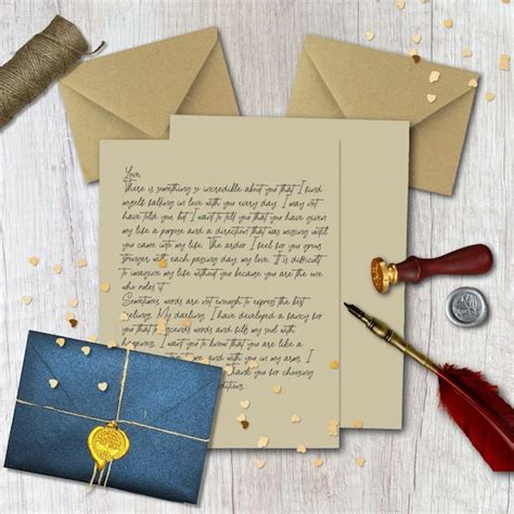 Buy Personalized Handwritten Letters Online In India - Etsy India