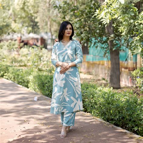 Urban Jungle Cotton Rayon Co-ord Set – The Jaipur Clothing