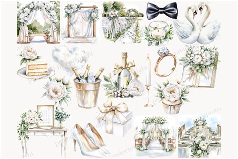 Wedding Symbols Clip Art Clipartsco