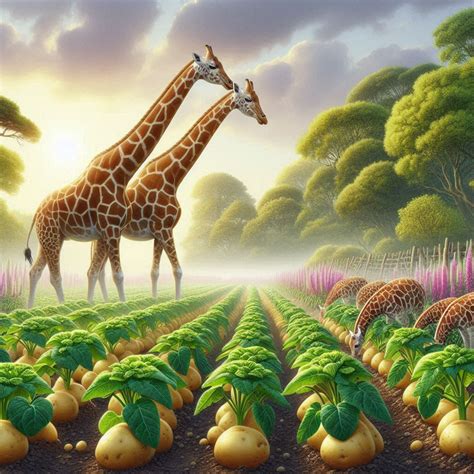 Can Giraffes Safely Eat Potato Leaves - Can Animals Safely Eat
