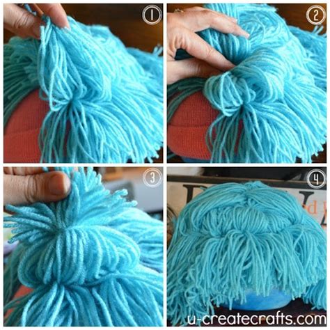 Homemade Yarn Wig 的图像结果