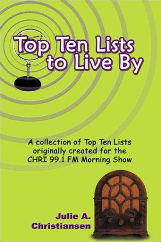 Top Ten Lists to Live By : Christiansen, Julie A.: Amazon.in: Books