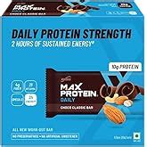RiteBite Max Protein Daily Choco Almond Protein Bars with 10g Protein ...