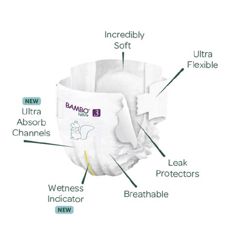 Buy BAMBO NATURE LARGE SIZE DIAPER WITH WETNESS INDICATOR - 48 DIAPERS ...