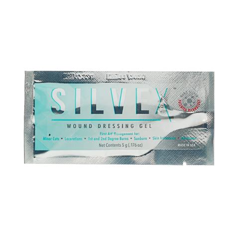 Refill - SILVEX® Wound Dressing Gel (5 g) [3 pcs] - First Aid Plus More