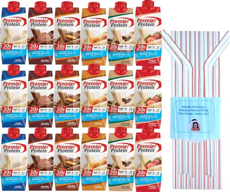 Amazon.com: Premier Protein Shake Variety Pack, 6 Flavors, Vanilla ...