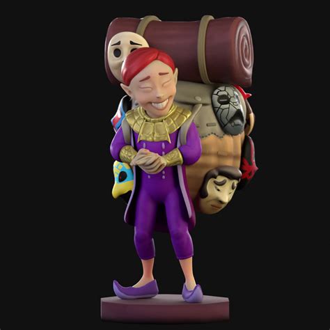 Happy Mask Salesman Tattoos ArtStation Happy Mask Salesman Sculpture