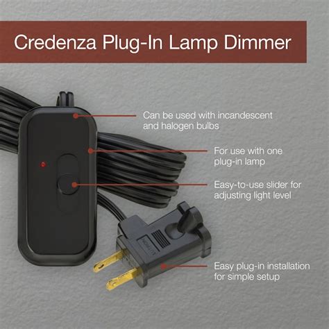 Lutron Credenza Incandescent Single-pole Slide Light Dimmer Switch ...