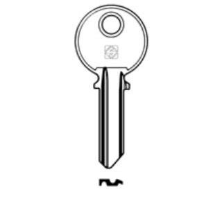MEC1 Silca 478M R5D MEC-5D - Zylinderschlüssel