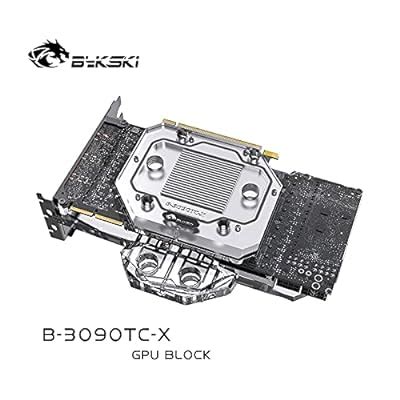 Buy Bykski Waterblock Water Liquid Cooler Cooling Copper Block G1/4 ...