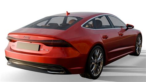Audi A7 Sportback 2017-2024 3D Model by RchLuvSlly
