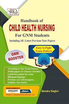 Buy JBD Child Health Nursing for GNM Students including all Latest ...