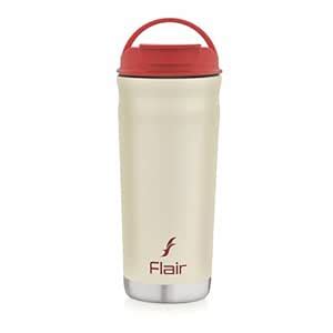 FLAIR Smaash Vacuum Insulated Stainless Steel Travel Mug 600 ML (White ...