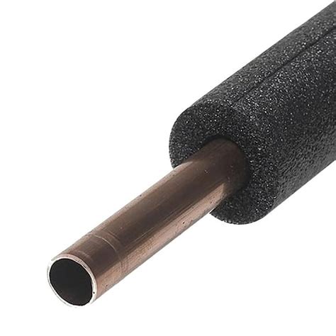 Quick R Pipe Insulation, 5 ft L, Polyethylene, 1 in Copper, 34 in IPS ...