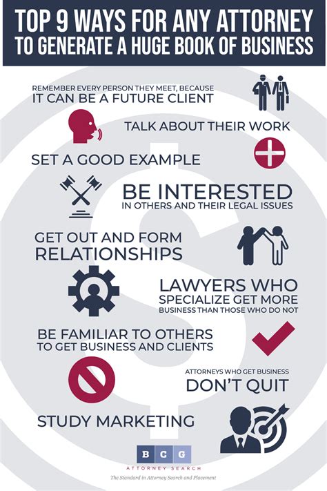 Top 9 Ways For Any Attorney To Generate a Huge Book of Business ...