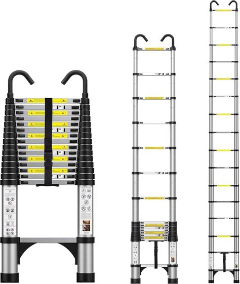 Dajianglx 15.5FT Telescoping Ladder, Aluminum Extension Ladder India | Ubuy