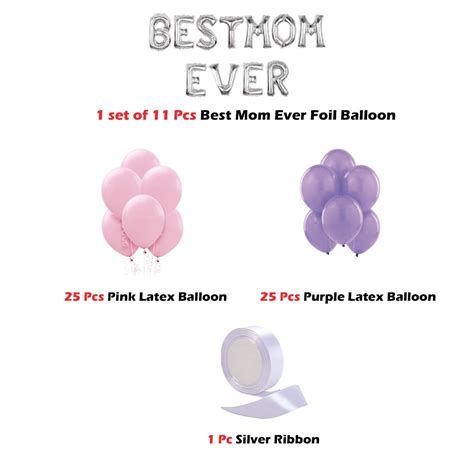 Mother's Day Balloon Decoration Kit 62 Pcs – FrillX