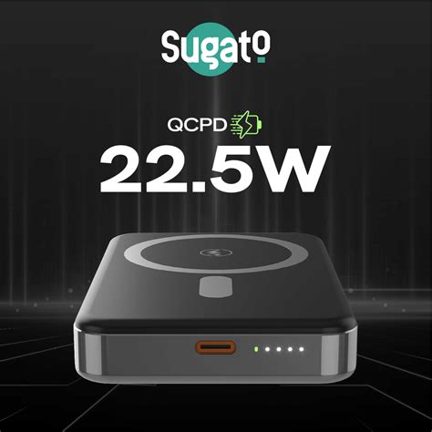 Buy Sugato Procharge 10000mAh Powerbank Online in India at Cashify Store