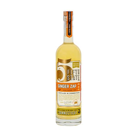 Fifth State Ginger Zap Vodka | Fifth State Distillery