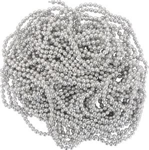 swing Ball chain silver for jewelry making, pack of 5 meters - Ball ...