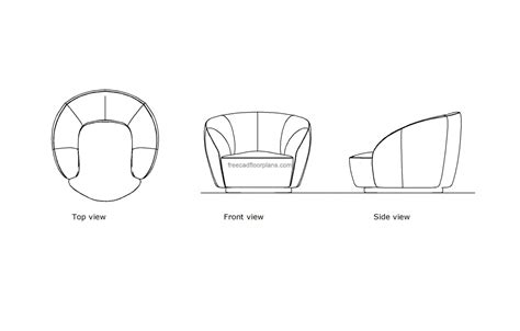 round armchair min scaled | Furniture design sketches, Interior design ...