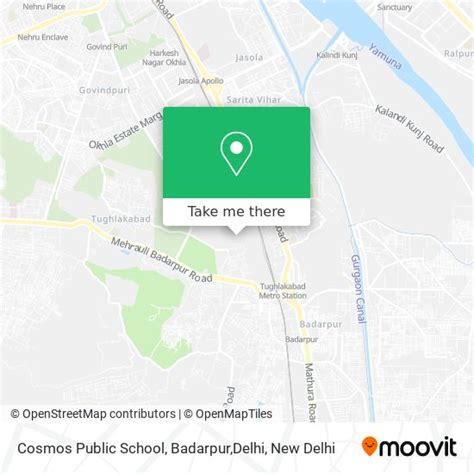 How to Get to Cosmos Public School, Badarpur,Delhi by Bus, Metro or Train?