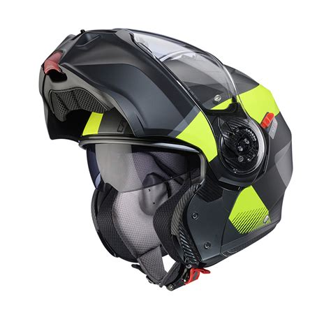 Caberg Duke Evo Indy Modular Yellow Matt Helmet