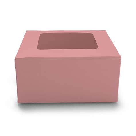At Schmancy, one can order the best cake boxes for 2k in Pink colour ...