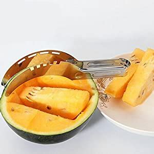 1pc Mini Stainless Steel Watermelon Cutter Melon Slicer Corer Server ...