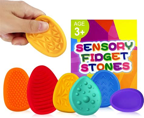 Amazon.com: Sensory Fidget Toys for Kids Adults 24 PC Silicone Worry ...